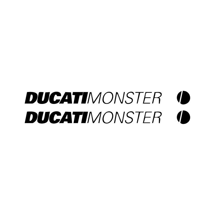Ducati Monster Vinyl Decal Sticker V3 Dh - DecalsHouse
