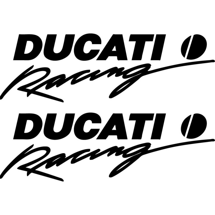 Ducati Racing Stickers – Race Replica Decals (2-Pack)