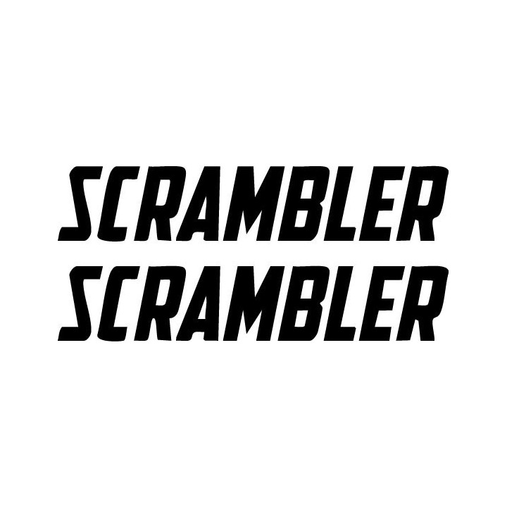 Ducati Scrambler Vinyl Decal Sticker V5 Dh - DecalsHouse