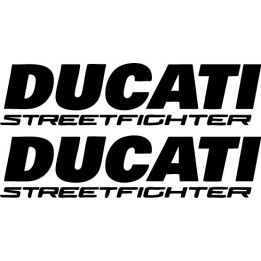 Ducati Streetfighter Vinyl Decal Sticker V2 Dh - DecalsHouse