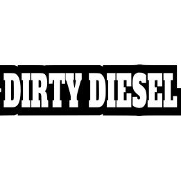 Dirty Diesel Sticker Vinyl Decal V5 Dh - DecalsHouse
