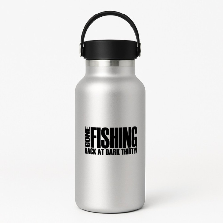 Gone Fishing V3 Stickers – Angling Vinyl Decals (2-Pack)