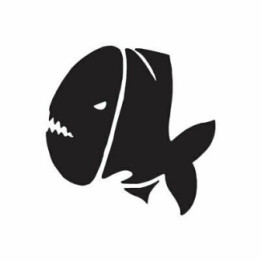 Piranha Vinyl Decal Sticker V12 - DecalsHouse