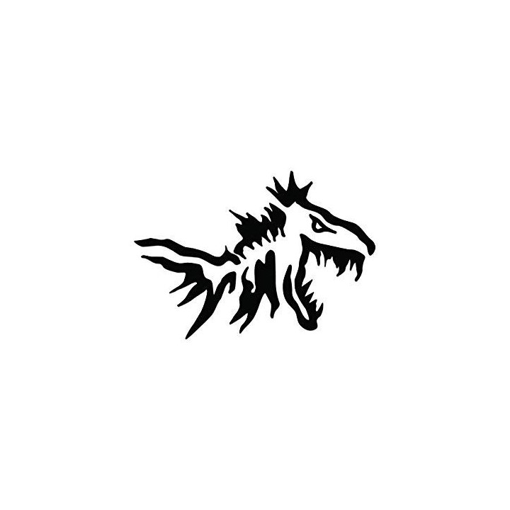 Piranha Vinyl Decal Sticker V16 - DecalsHouse