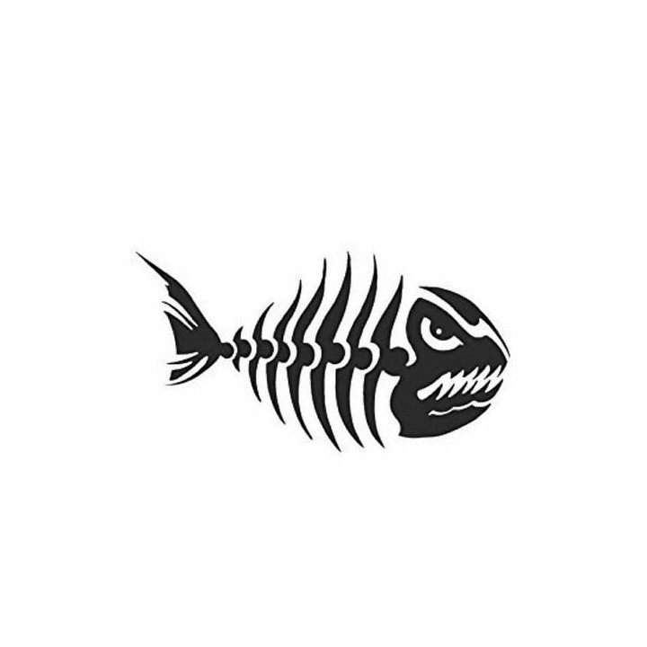 Piranha Vinyl Decal Sticker V21 - DecalsHouse