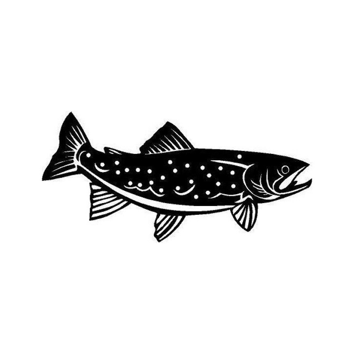 Rainbow Trout Vinyl Decal Sticker V2 - DecalsHouse