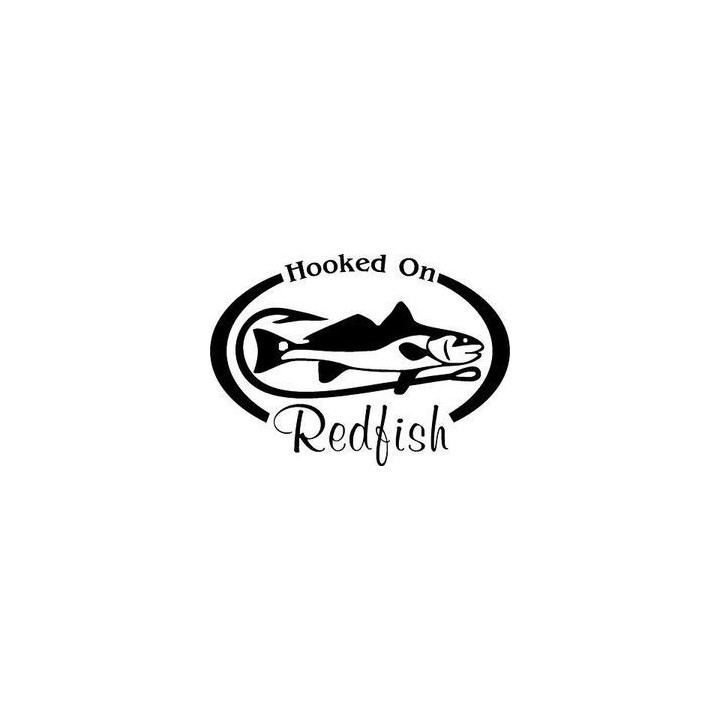 Redfish Vinyl Decal Sticker V11 - DecalsHouse