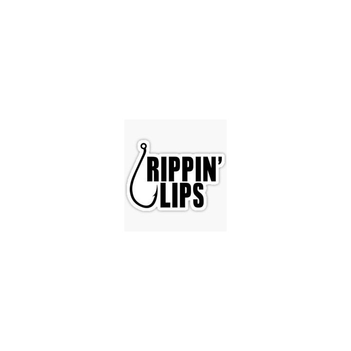 Rippin Lips Fishing Vinyl Decal Sticker - DecalsHouse