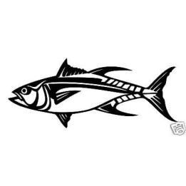 Salmon Vinyl Decal Sticker V15 - DecalsHouse