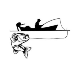 Sport Fishing Fishing Vinyl Decal Sticker - DecalsHouse