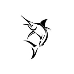 Marlin Swordfish Stickers – Big Game Fishing Decals (2-Pack)