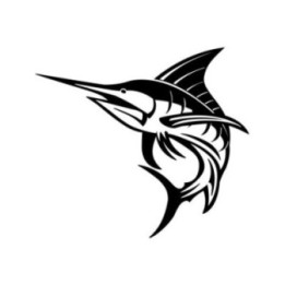 Blue Marlin Fishing Stickers – Offshore Decals (2-Pack)