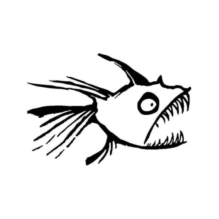Tuna Vinyl Decal Sticker V6 - DecalsHouse