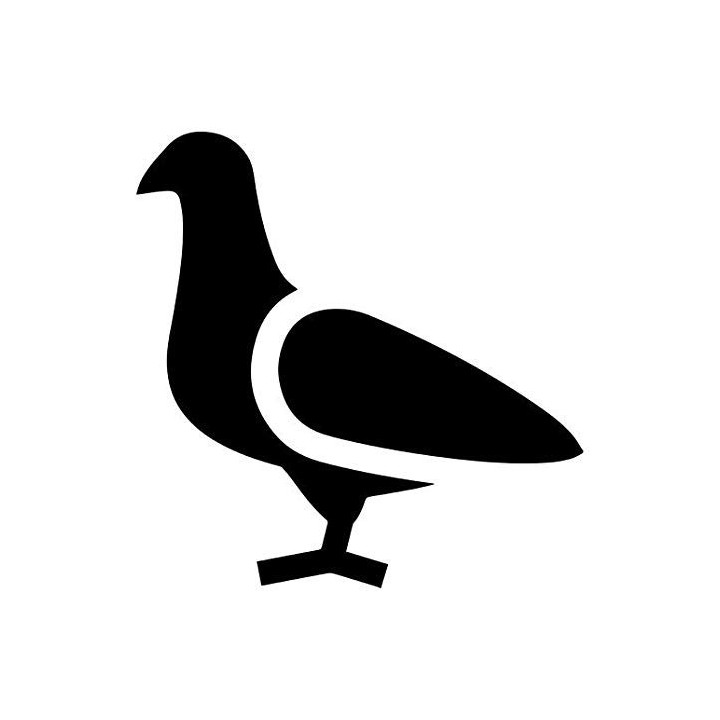 Pigeon Vinyl Decal Sticker V5 - DecalsHouse