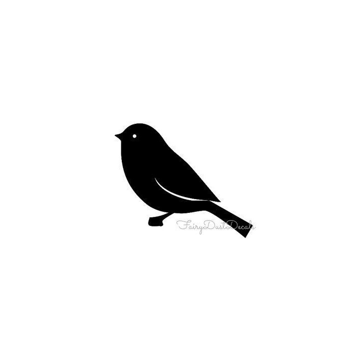 Sparrow Bird Vinyl Decal Sticker V2 - DecalsHouse