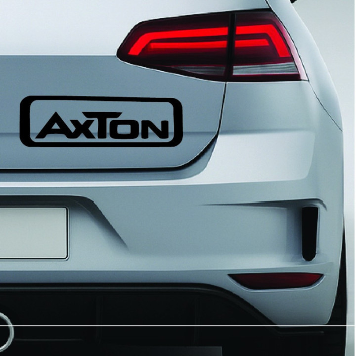 Buy Axton Audio Vinyl Decal Sticker Online