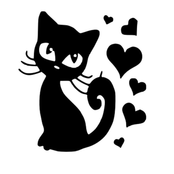 Little Cat Sticker Vinyl Decal - DecalsHouse