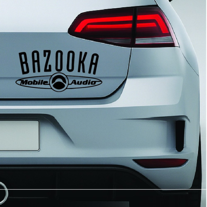 Buy Bazooka Audio Decal Sticker Online