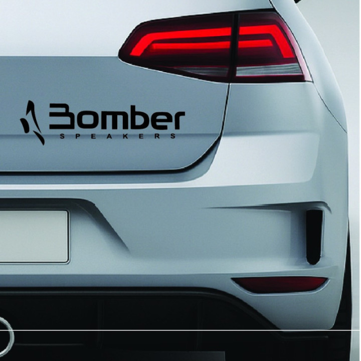 Buy Bomber Speakers Decal Sticker Online