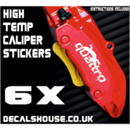 AUDI QUATTRO V2 Caliper Stickers Kit Vinyl Decals Stencils