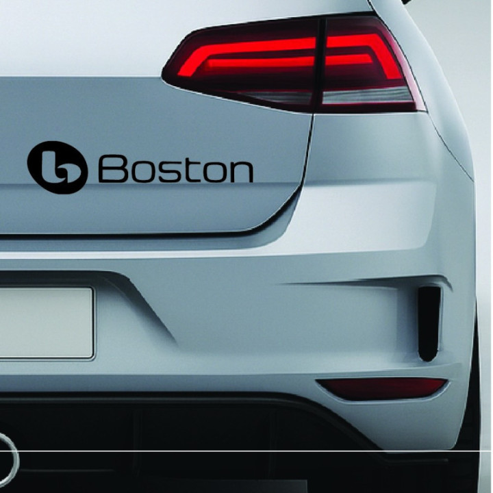 Buy Boston Audio Decal Sticker Online