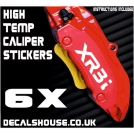 FORD ESCORT XR3I V2 Caliper Stickers Kit Vinyl Decals Stencils