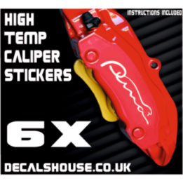 FORD PUMA Caliper Stickers Kit Vinyl Decals Stencils