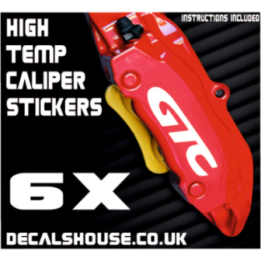 Vauxhall Astra GTC Caliper Stickers – VXR OPC Coupe Kit (6-Pack) [63 chars]
