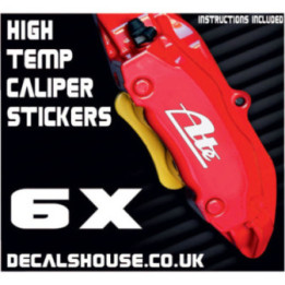 Ate Caliper Stickers Kit Vinyl Decals Stencils