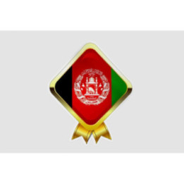 Afghanistan Flag Style 4 Sticker - DecalsHouse