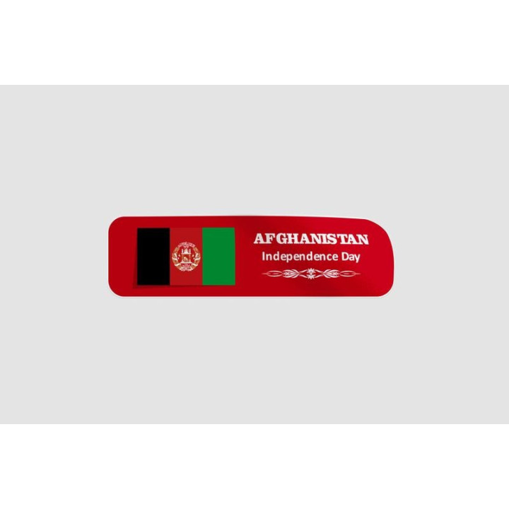 Afghanistan Independence Day Sticker - DecalsHouse