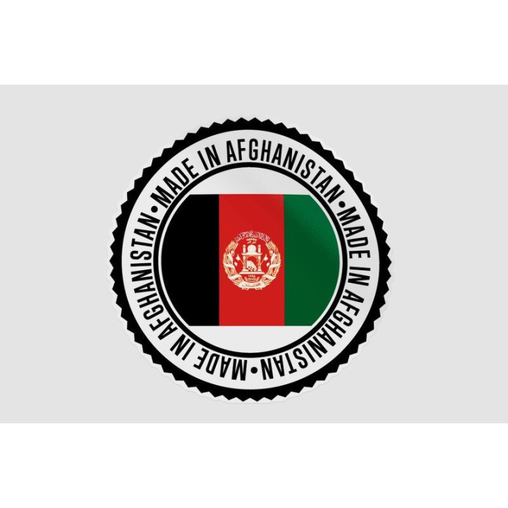 Afghanistan Made In Quality Style 5 Sticker - DecalsHouse