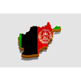 Afghanistan Map Style 5 Sticker - DecalsHouse