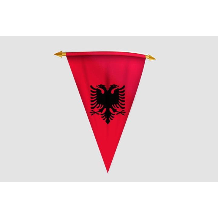 Albania Flag Style 15 Sticker - DecalsHouse