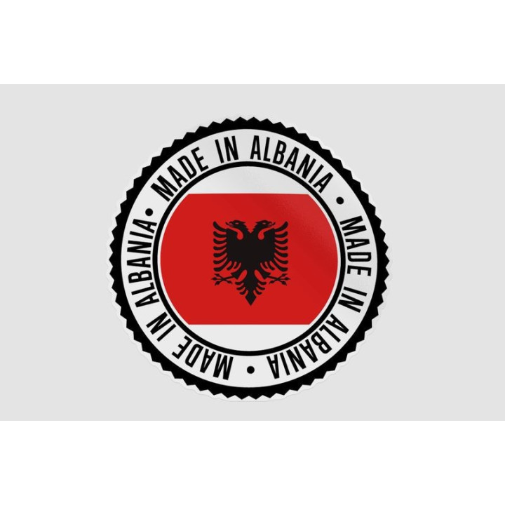 Albania Made In Quality Style 5 Sticker - DecalsHouse