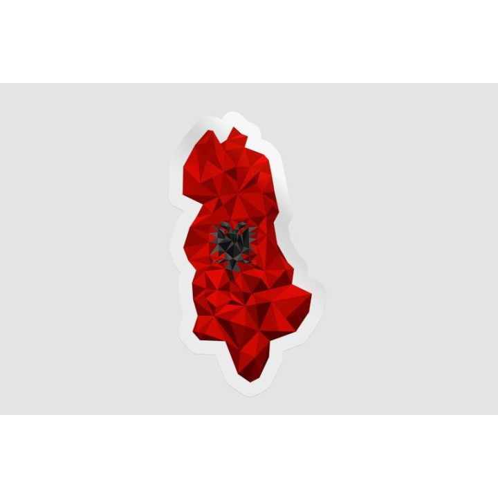 Albania Map - DecalsHouse