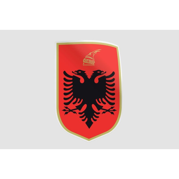 Albania National Emblem Sticker - DecalsHouse