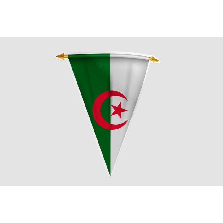 Algeria Flag Style 17 Sticker - DecalsHouse