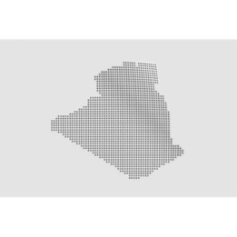Algeria Map Style 7 Sticker - DecalsHouse
