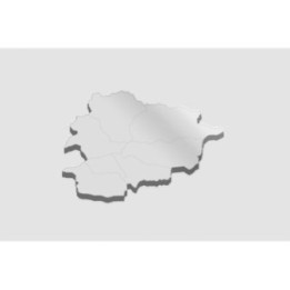 Andorra Map Sticker - DecalsHouse