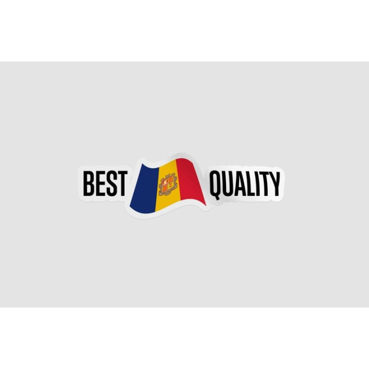 Andorra Quality Made In Sticker - DecalsHouse