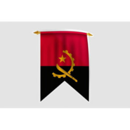 Angola Flag Sticker - DecalsHouse