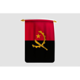 Angola Flag Style 6 Sticker - DecalsHouse