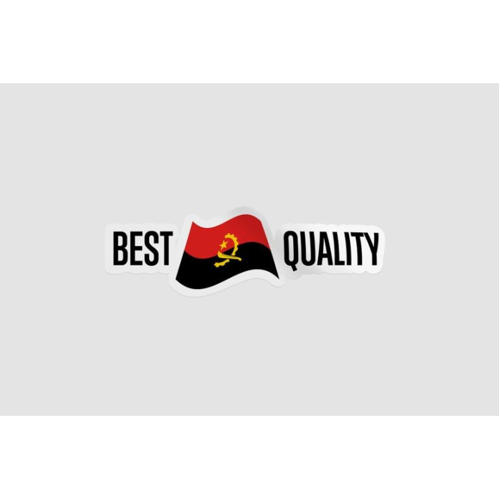 Angola Quality Made In Sticker - DecalsHouse