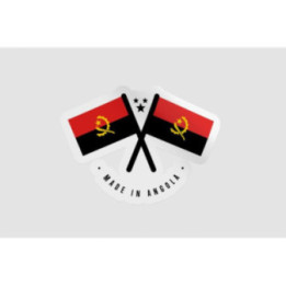 Angola Quality Made In Style 2 Sticker - DecalsHouse
