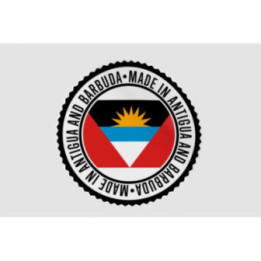Antigua And Barbuda Quality Made In Style 5 Sticker - DecalsHouse