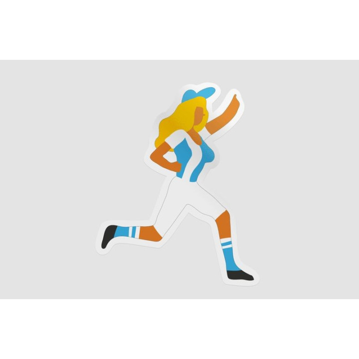 Argentina Fan Style 12 Sticker - DecalsHouse