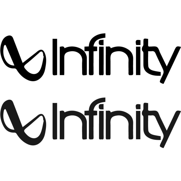 Buy Infinity Audio Vinyl Decal Sticker Online