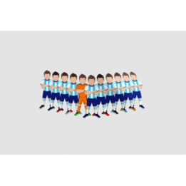 Argentina Football Team Sticker - DecalsHouse