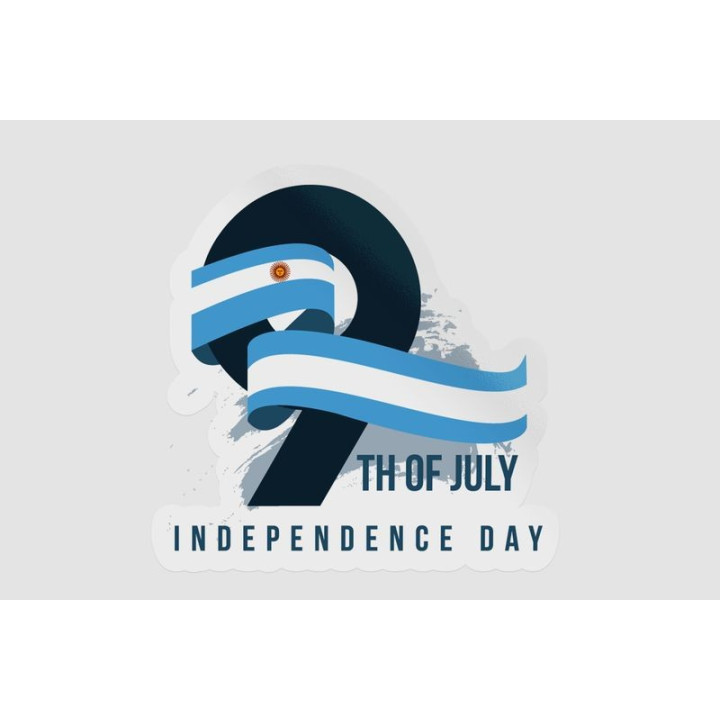 Argentina Independent Day Sticker - DecalsHouse